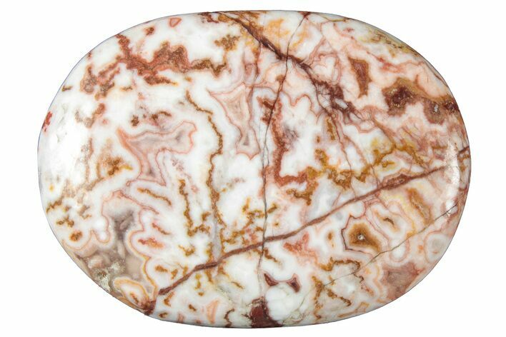 1.5" Polished Rosetta Jasper Worry Stones - Photo 1